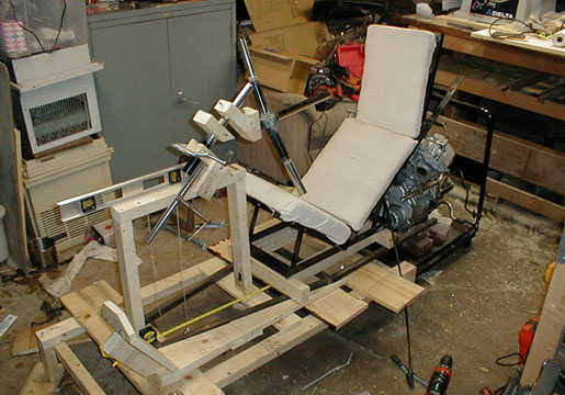 Matus1976's Akira Bike Project - early ergonomic mockup