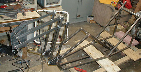 Matus1976's Akira Bike Project - testing the virtual pivot point rising front end