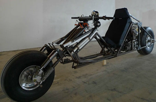 Matus1976's Akira Bike Project - rolling chassis of Kaneda's Motorcycle